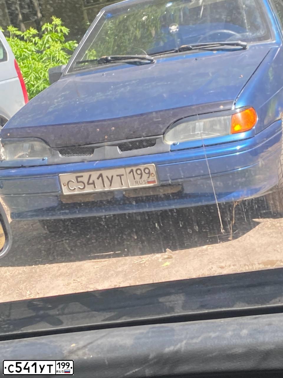 Фото автомобиля LADA 2114 SAMARA, 2004 — госномер Т595ОН97. Цвет: сине-зеленый