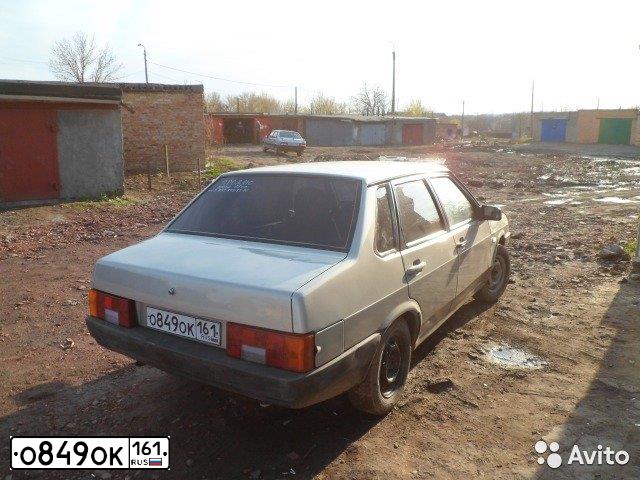 Фото автомобиля LADA 2109 SAMARA, 2002 — госномер В174ОЕ61. Цвет: СЕРЕБРИСТО-ЖЕЛТЫЙ