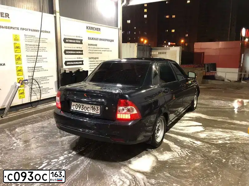 Фото автомобиля LADA 2170 PRIORA, 2008 — госномер С093ОС163. Цвет: ГРАФИТОВЫЙ МЕТАЛЛИК