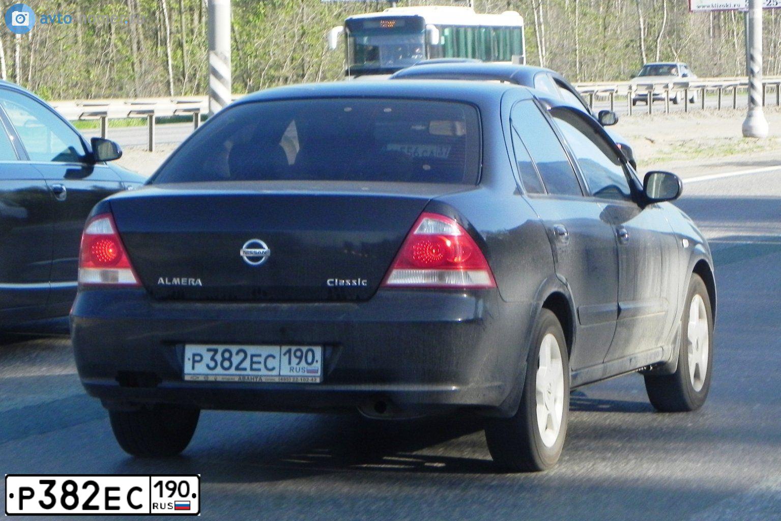 Фото автомобиля NISSAN ALMERA, 2006 — госномер А702ОУ197. Цвет: ЧЕРНЫЙ