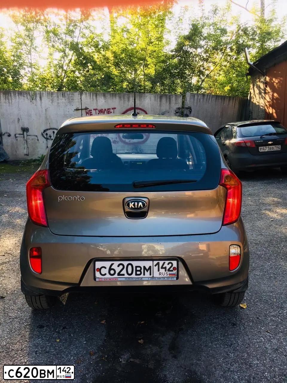 Фото автомобиля KIA PICANTO, 2013 — госномер У348ОМ142