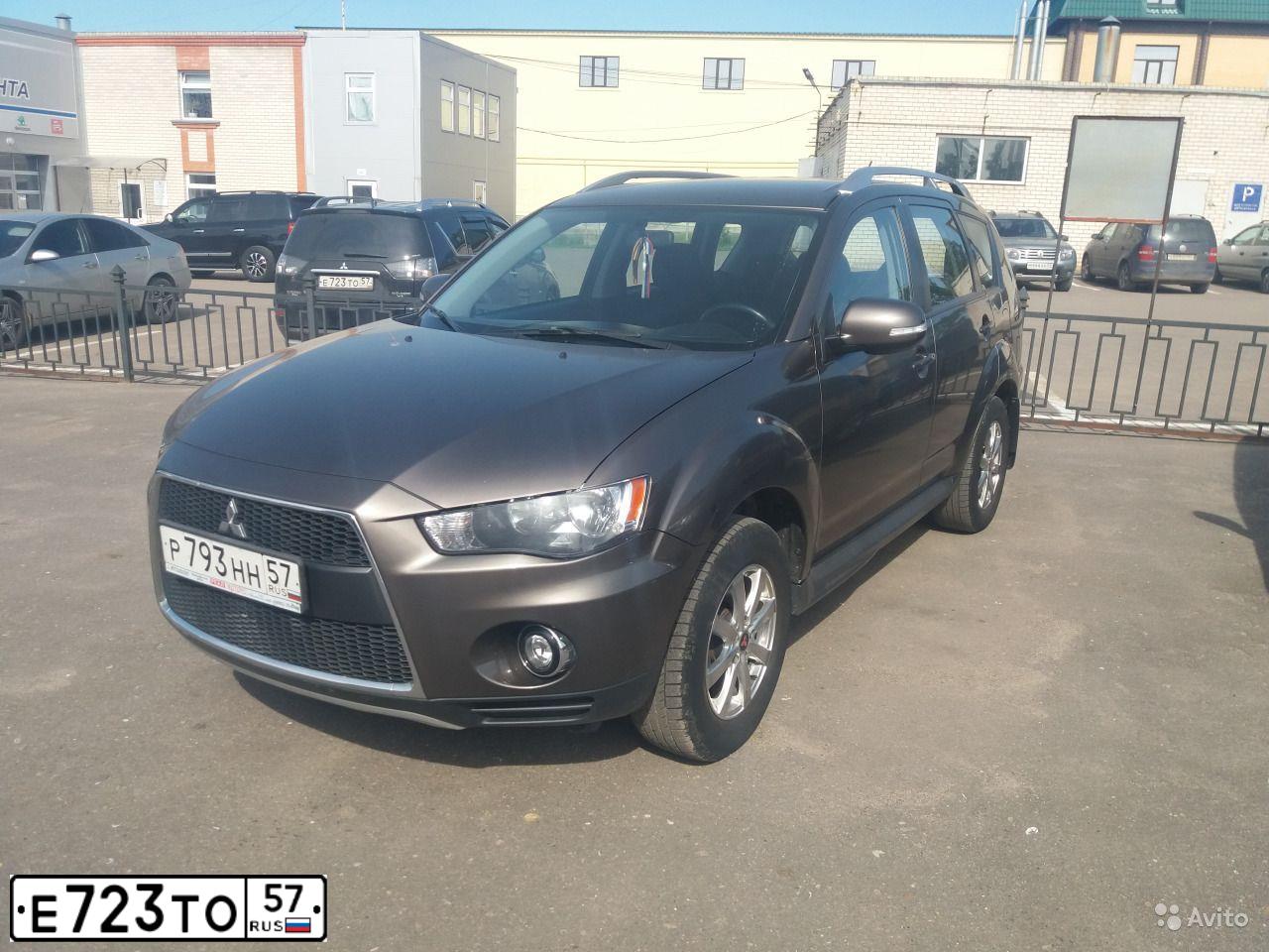 Фото автомобиля MITSUBISHI OUTLANDER, 2008 — госномер Е723ТО57