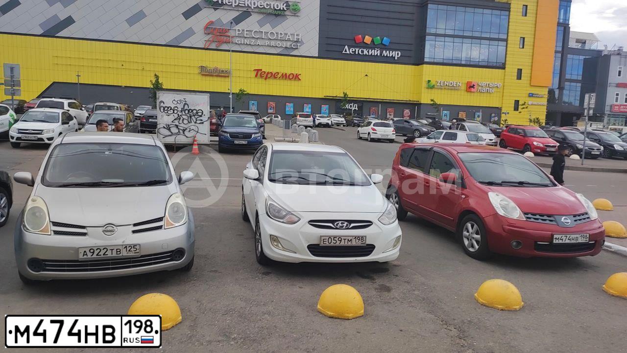 Фото автомобиля DAEWOO MATIZ, 2008 — госномер М052ОУ198. Цвет: СИНИЙ ВАСИЛЕК