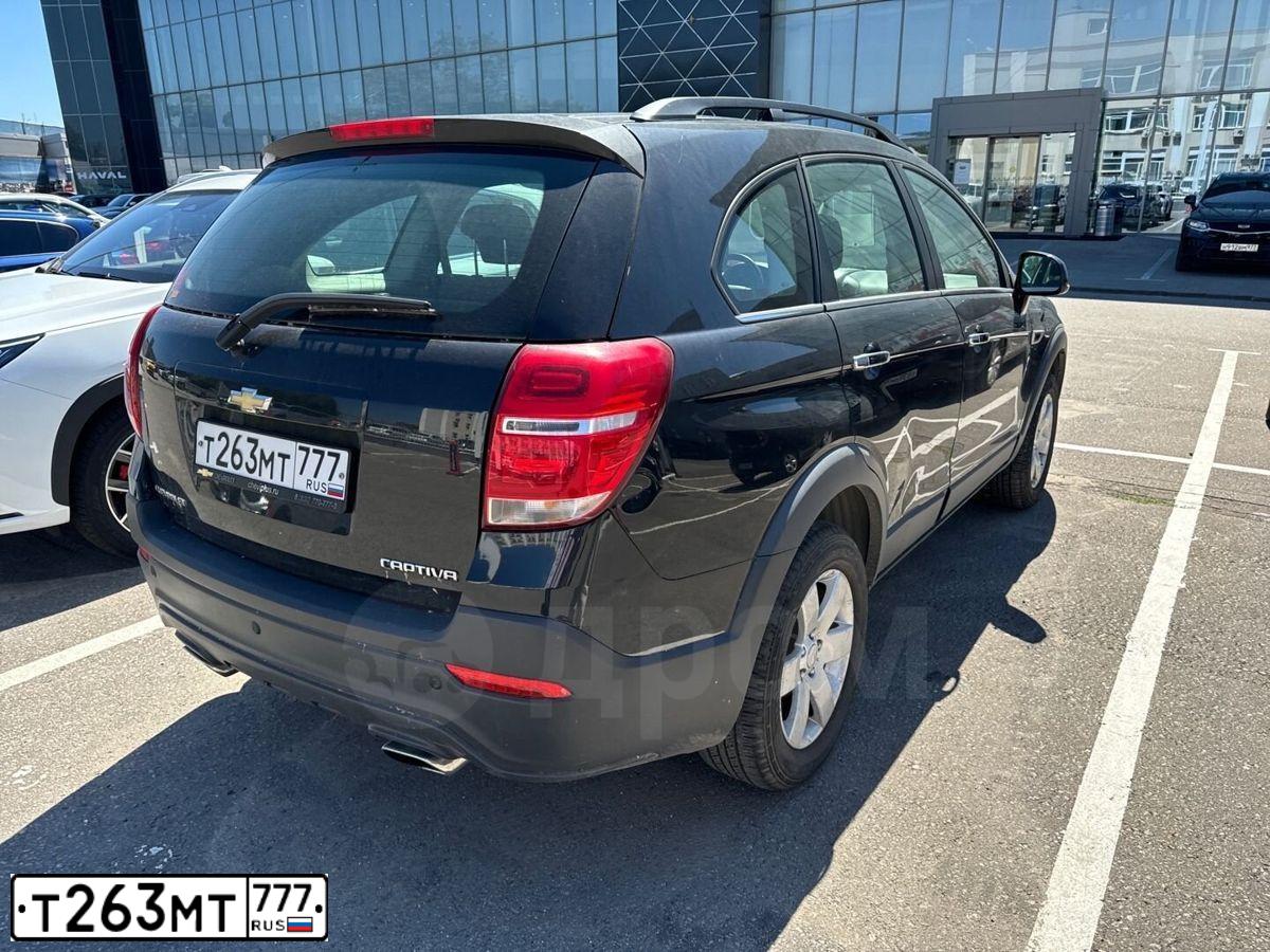 Фото автомобиля CHEVROLET CAPTIVA, 2014 — госномер Т263МТ777. Цвет: ЧЕРНЫЙ