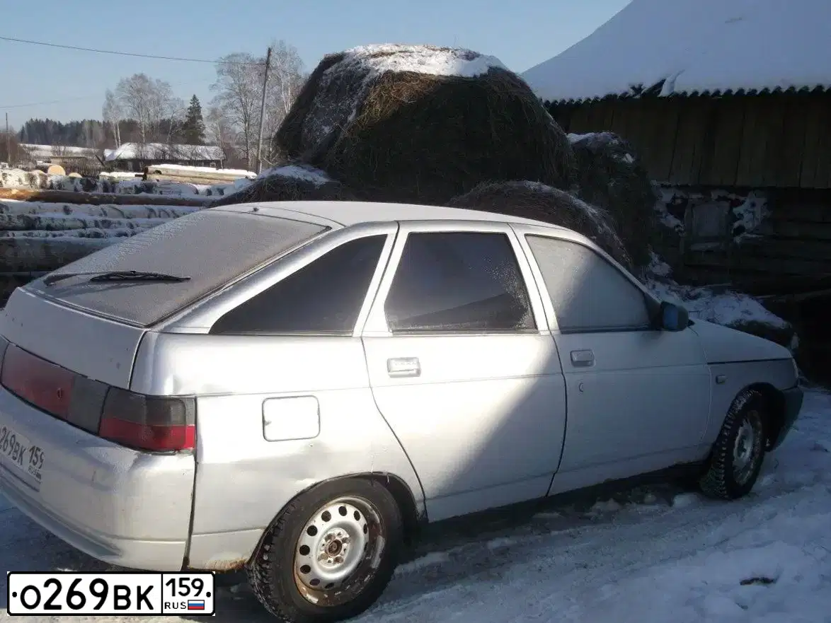 Фото автомобиля LADA 2172 PRIORA, 2008 — госномер О269ВК159. Цвет: ГРАФИТОВЫЙ МЕТАЛЛИК