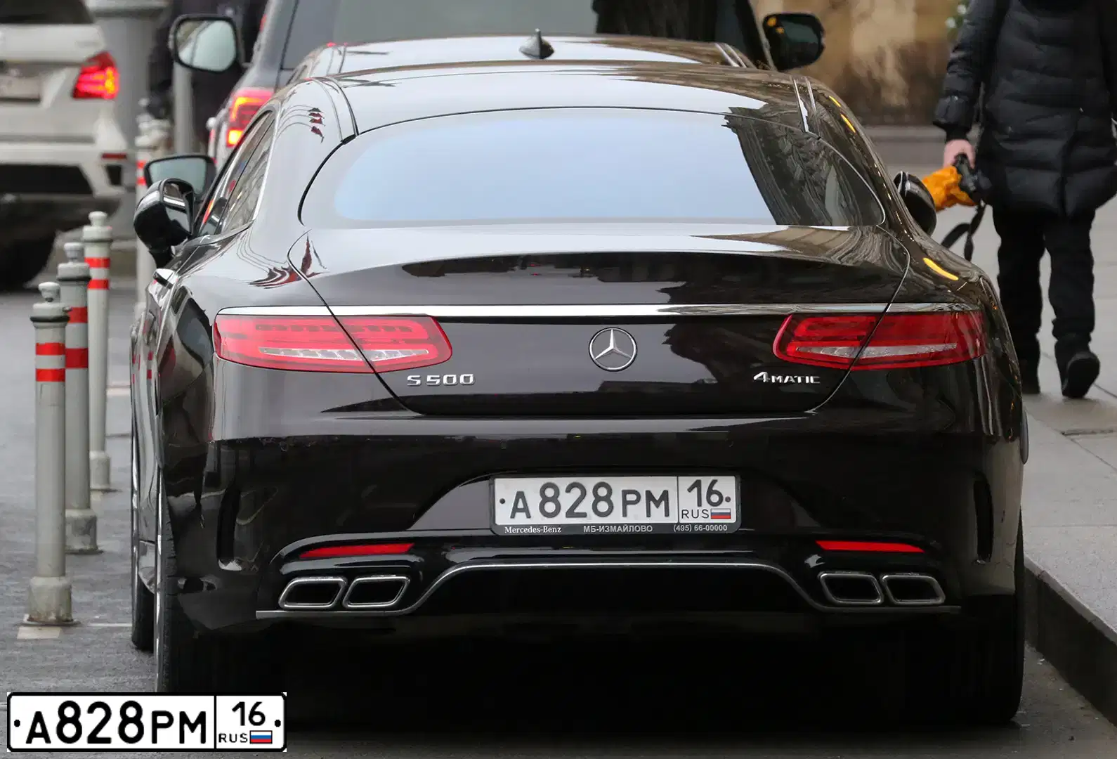 Фото автомобиля MERCEDES M-KLASSE, 2013 — госномер О911РК77. Цвет: ЧЕРНЫЙ
