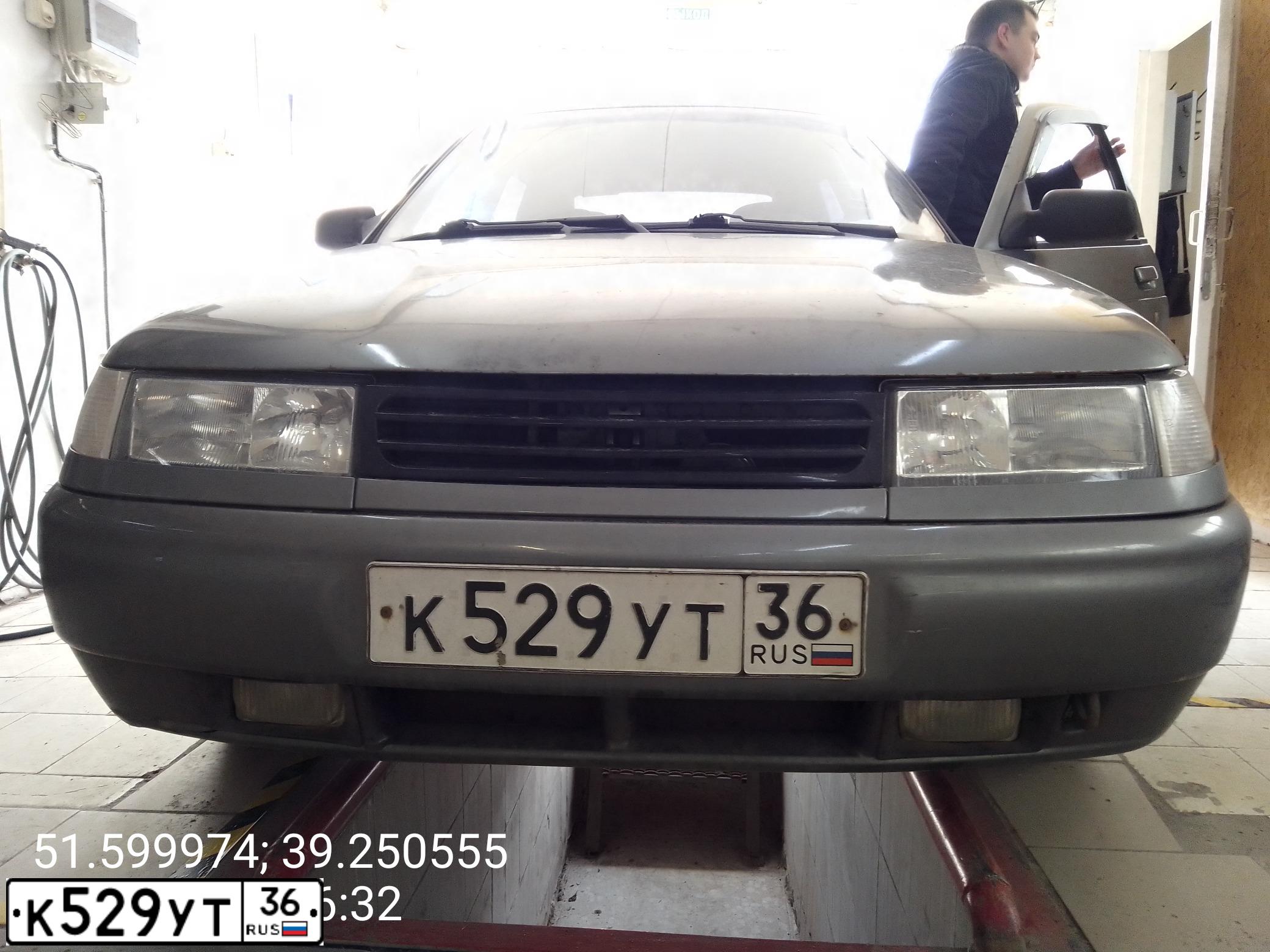 Фото автомобиля LADA 2112, 2007 — госномер К529УТ36. Цвет: СЕРО-ЗЕЛЕНЫЙ МЕТАЛЛИК