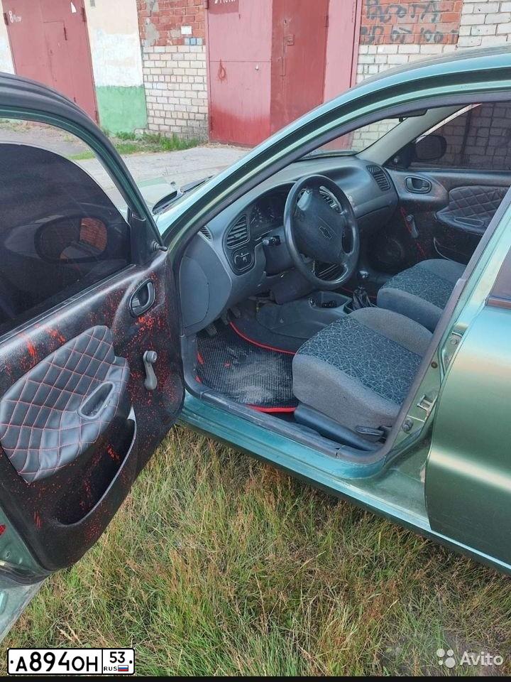 Фото автомобиля CHEVROLET LANOS, 2005 — госномер К037СК53. Цвет: ЗЕЛЕНЫЙ