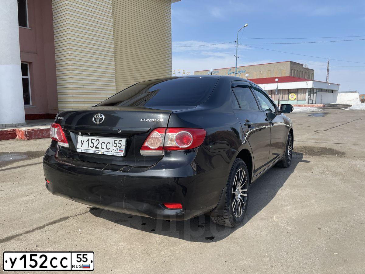 Фото автомобиля TOYOTA COROLLA, 2012 — госномер У152СС55