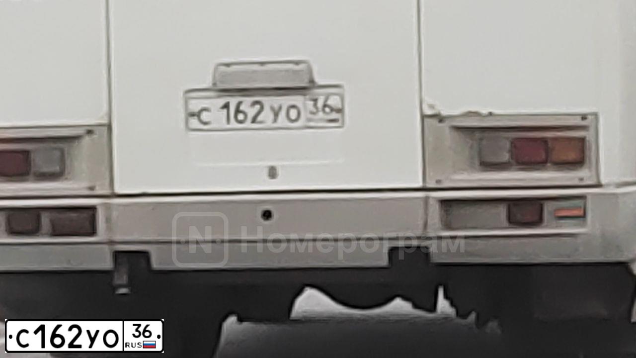 Фото автомобиля LADA 2190 GRANTA, 2013 — госномер С162УО36. Цвет: СЕРО-СИНИЙ