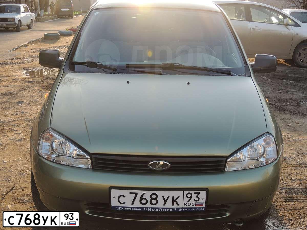 Фото автомобиля LADA 1119 KALINA, 2010 — госномер Е101ЕН126. Цвет: СВЕТЛО-ЗЕЛЕНЫЙ