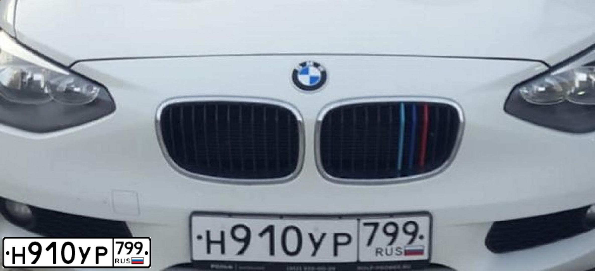 Фото автомобиля БМВ 116I, 2012 — госномер М198МТ198. Цвет: Белый