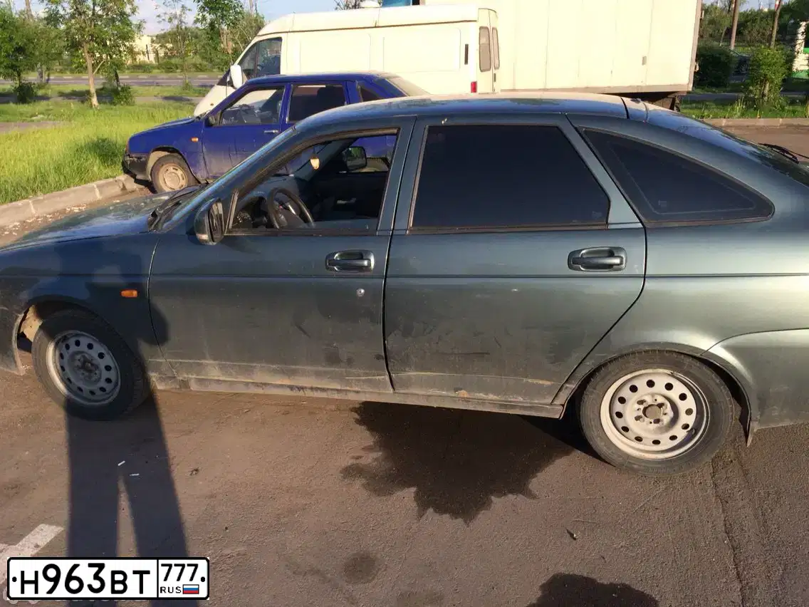 Фото автомобиля LADA PRIORA, 2009 — госномер М867ВА126. Цвет: СЕРЫЙ