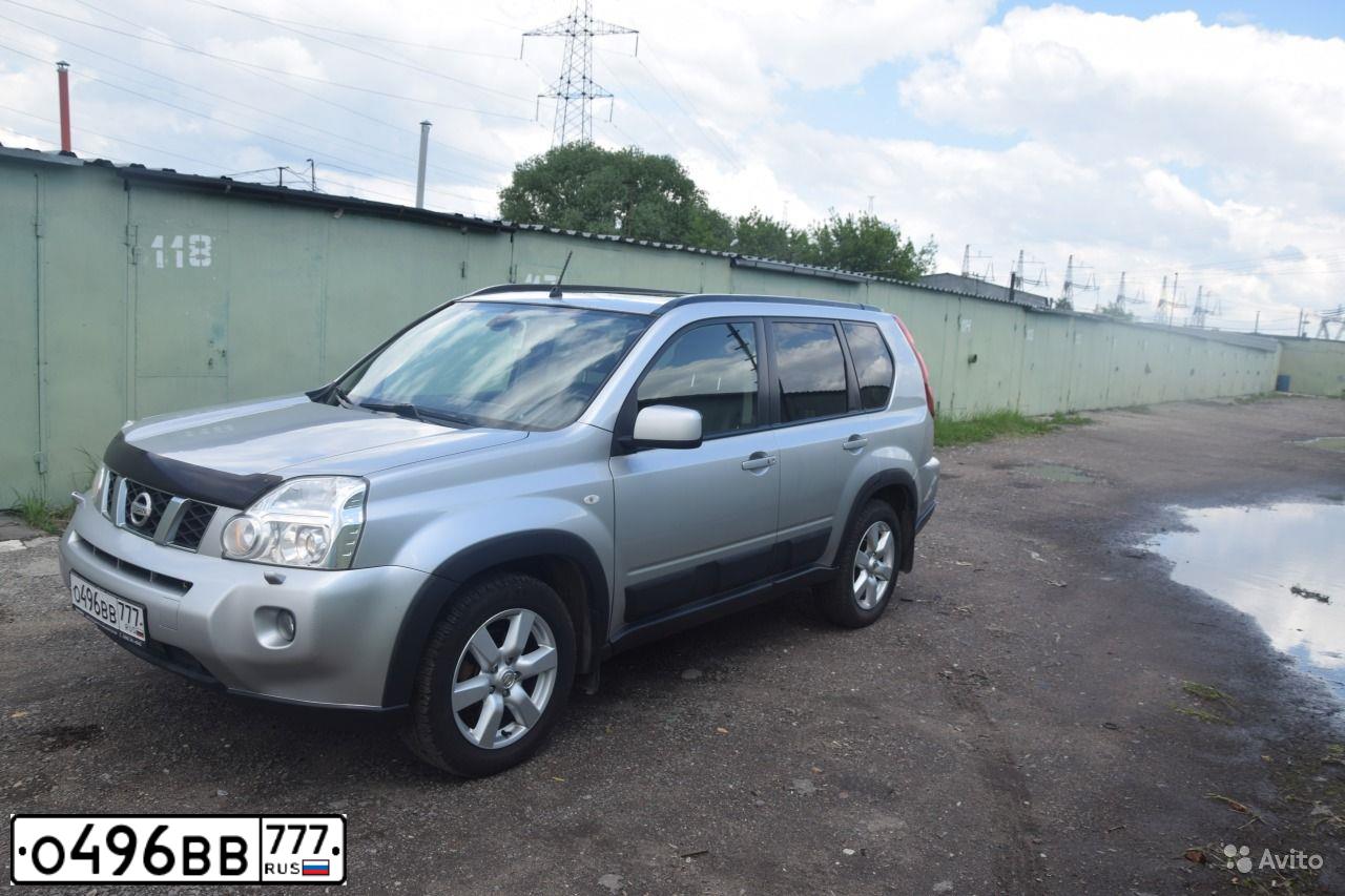 Фото автомобиля NISSAN X-TRAIL, 2007 — госномер О496ВВ777. Цвет: СЕРЕБРИСТЫЙ