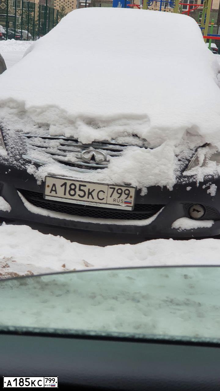 Фото автомобиля INFINITI G, 2012 — госномер А545УЕ197. Цвет: ЧЕРНЫЙ
