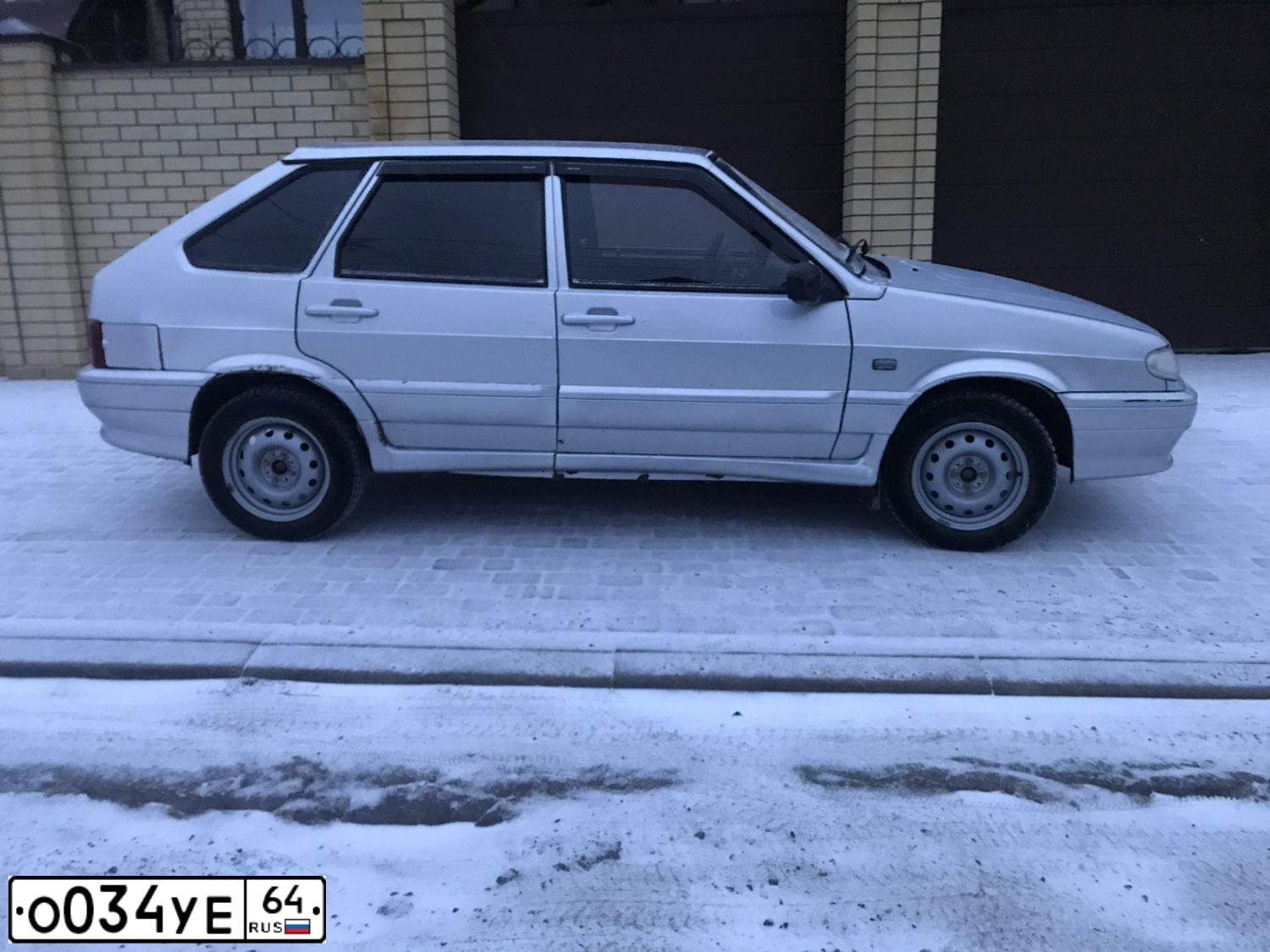 Фото автомобиля LADA 2114, 2005 — госномер О668АЕ196. Цвет: СЕРЕБРИСТЫЙ
