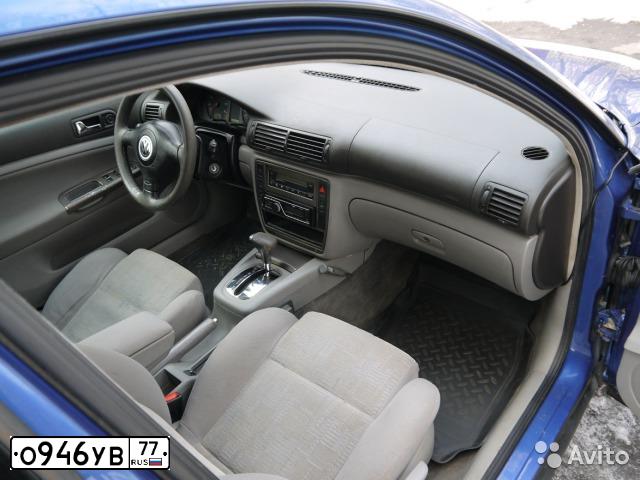 Фото автомобиля VOLKSWAGEN PASSAT, 1998 — госномер Е988НВ69. Цвет: СИНИЙ