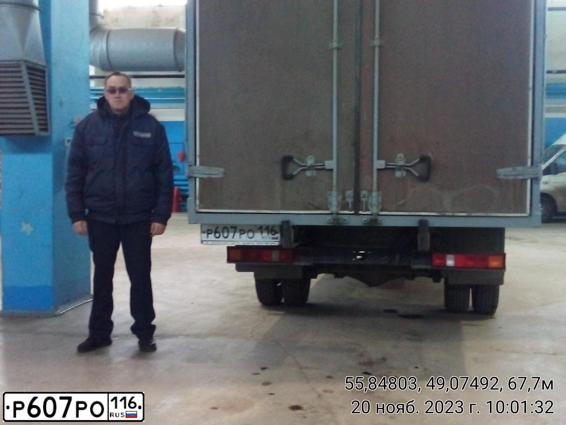Фото автомобиля GAZ 3302 GAZEL, 2012 — госномер Х867ХЕ790. Цвет: Белый