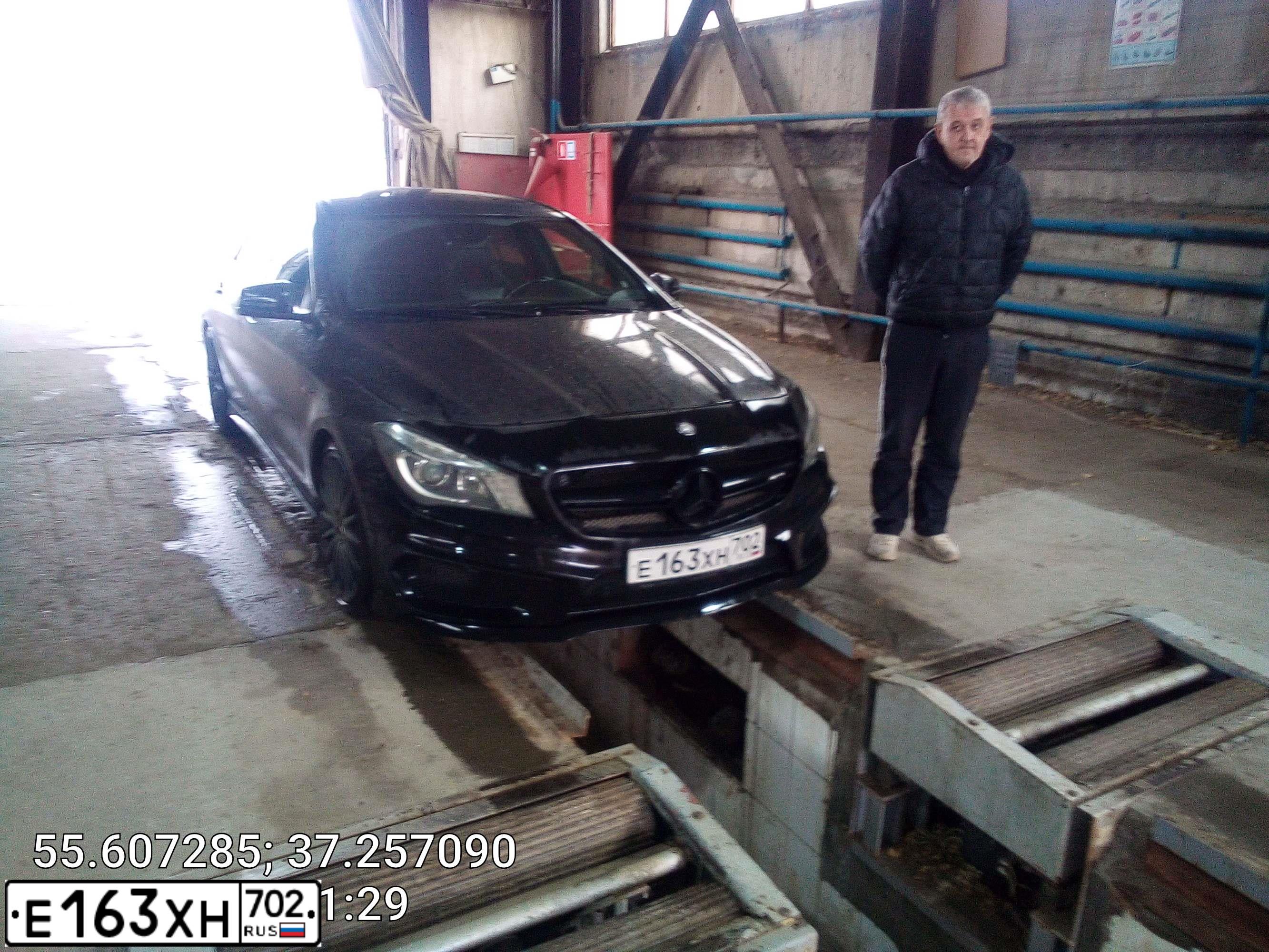 Фото автомобиля MERCEDES-BENZ CLA-KLASSE, 2014 — госномер В474УУ790. Цвет: ЧЕРНЫЙ