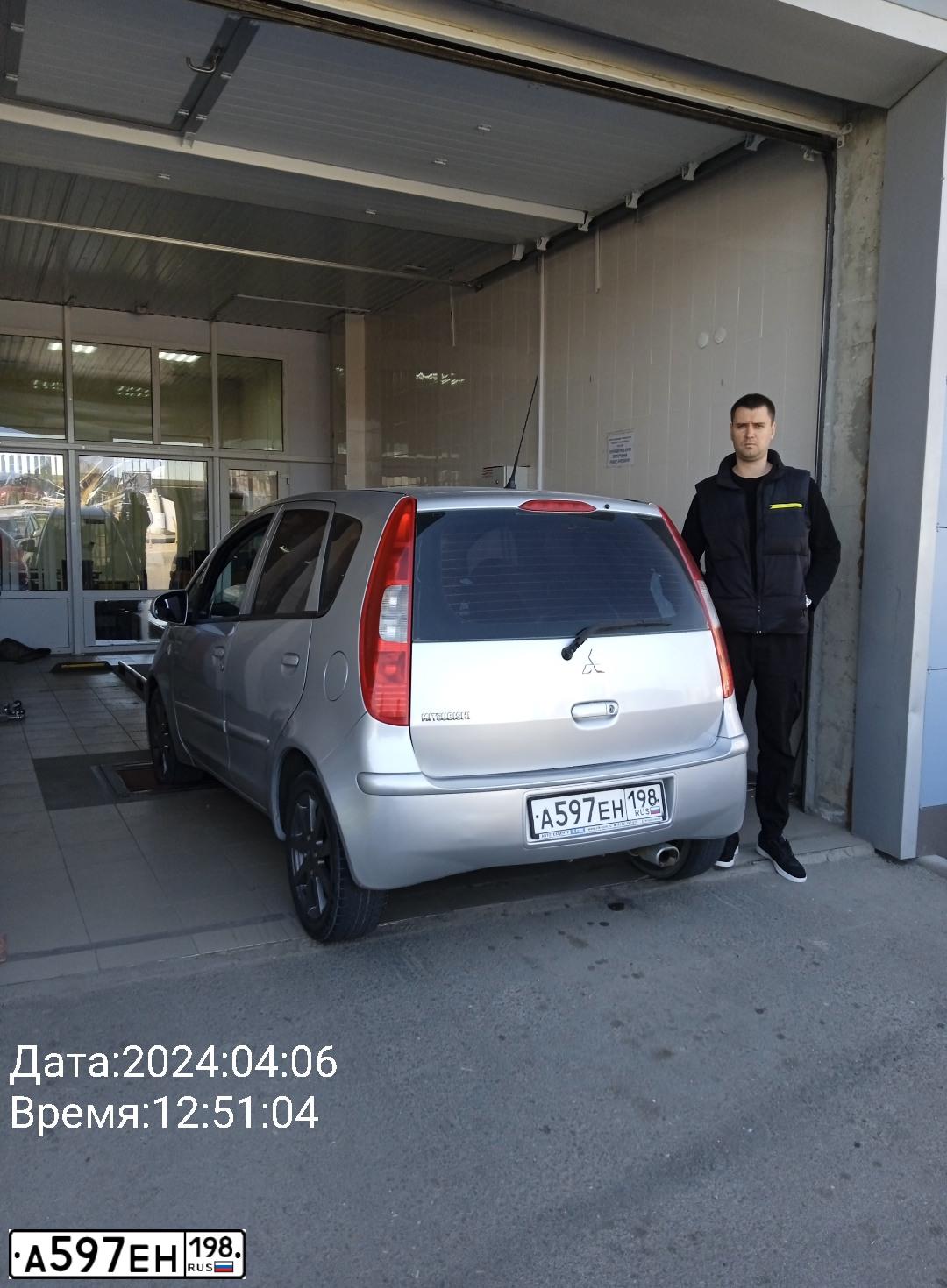 Фото автомобиля MITSUBISHI COLT, 2005 — госномер М511ТХ82