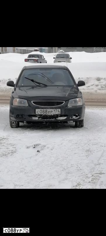 Фото автомобиля HYUNDAI ACCENT, 2005 — госномер М939КН702