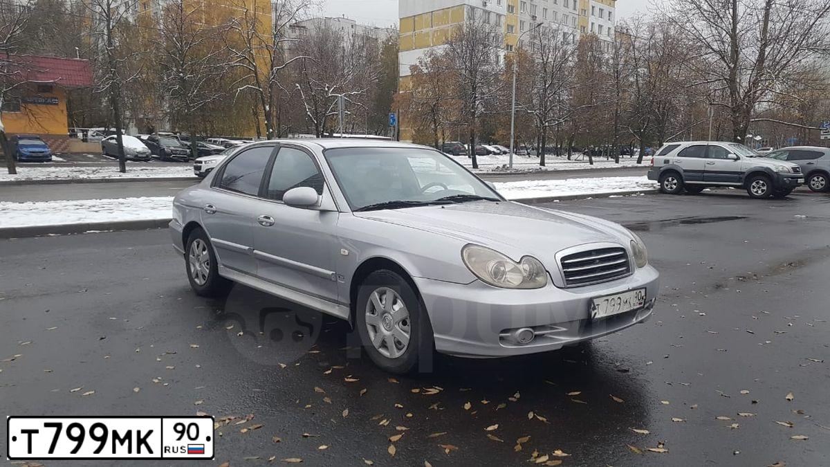Фото автомобиля TAGAZ Z SONATA, 2004 — госномер Т799МК90. Цвет: СЕРЕБРИСТЫЙ