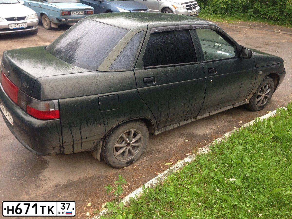 Фото автомобиля OPEL VECTRA, 2001 — госномер Н671ТК37. Цвет: серебристый