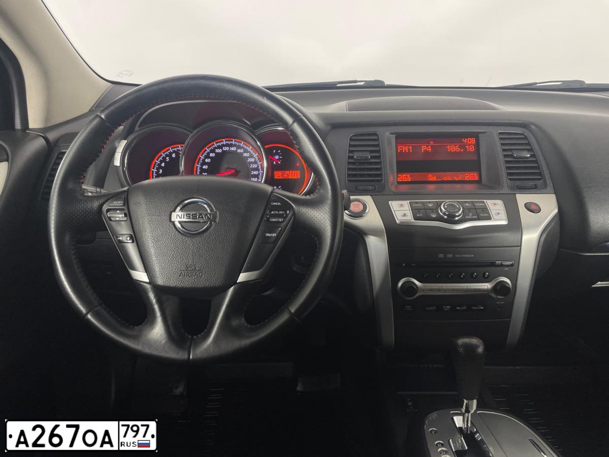 Фото автомобиля NISSAN MURANO, 2011 — госномер О136МЕ31. Цвет: СЕРЕБРИСТЫЙ
