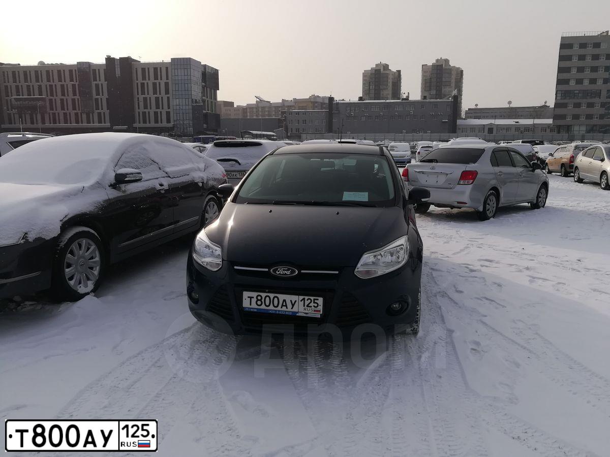 Фото автомобиля FORD FOCUS, 2013 — госномер Е807ММ138. Цвет: ТЕМНО СИНИЙ