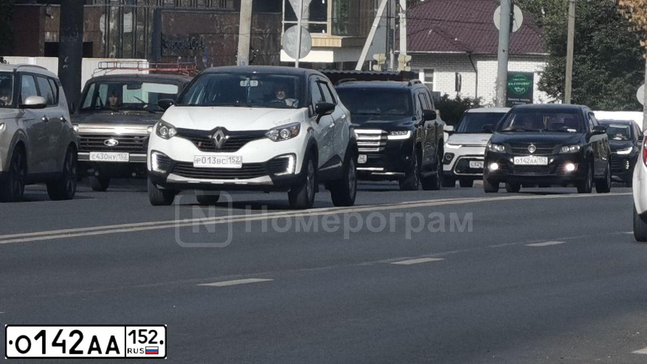 Фото автомобиля GEELY GC6, 2014 — госномер У980РЕ152. Цвет: ЧЕРНЫЙ
