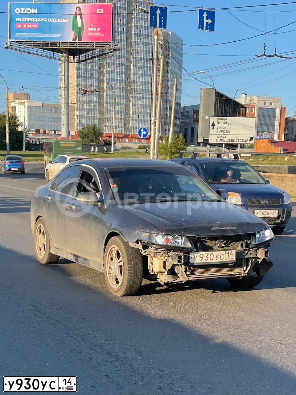 Фото автомобиля HONDA ACCORD, 2006 — госномер У930УС14