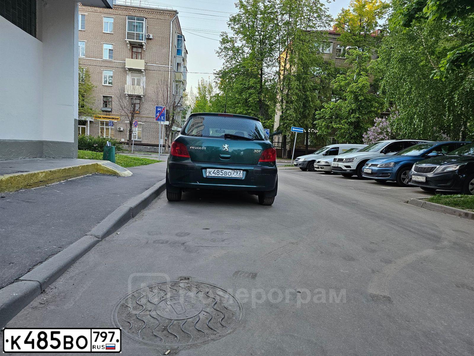 Фото автомобиля PEUGEOT 307, 2004 — госномер Е913АУ550. Цвет: ЗЕЛЕНЫЙ