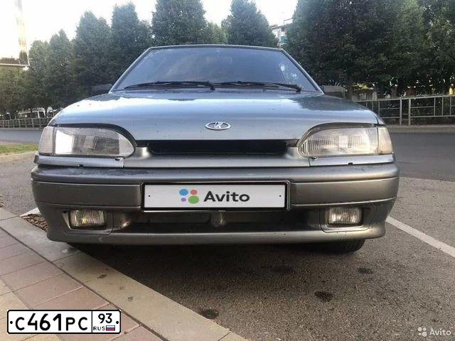 Фото автомобиля LADA 2114 SAMARA, 2009 — госномер С461РС93. Цвет: СЕРО-ЗЕЛЕНЫЙ