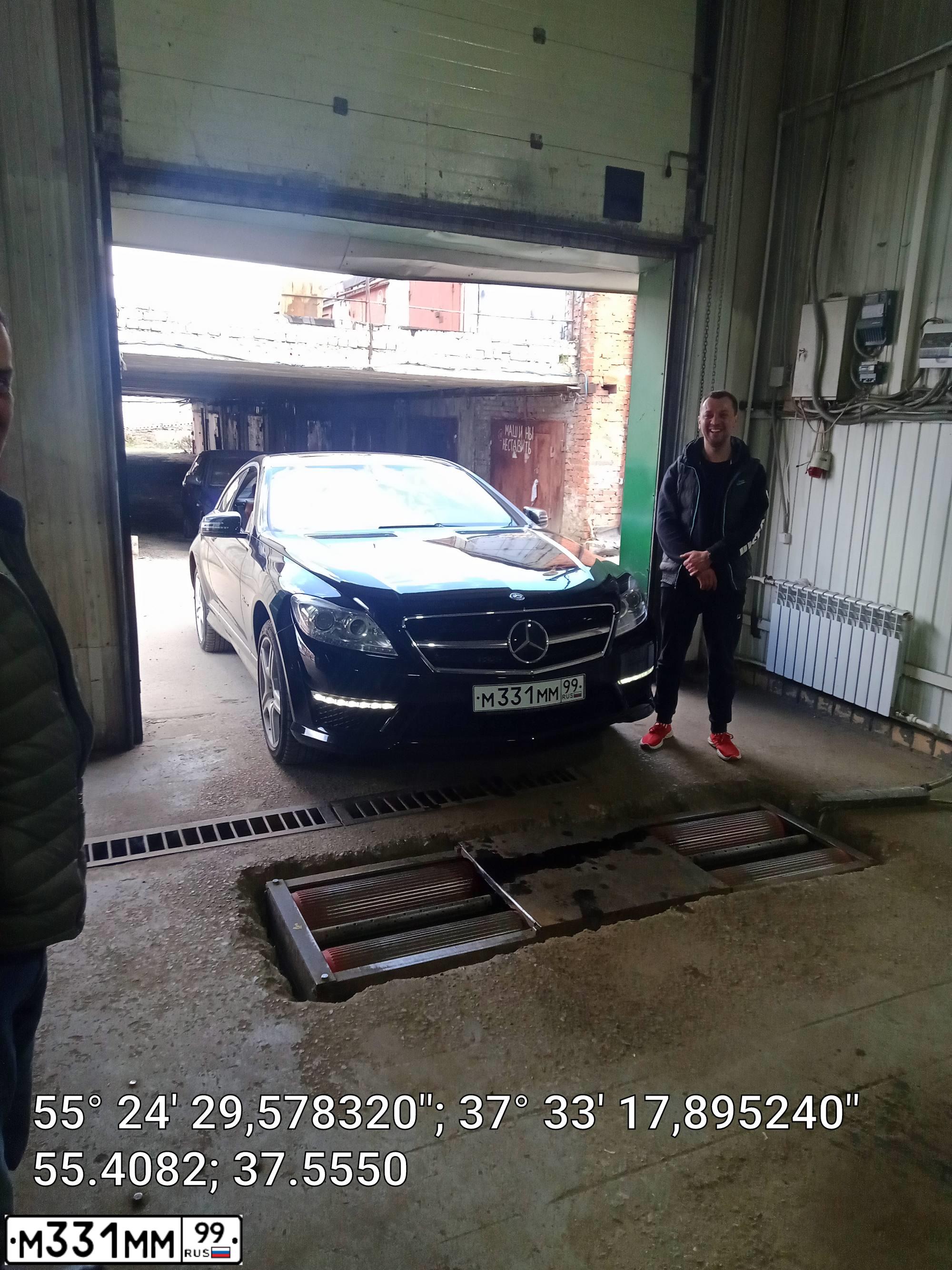 Фото автомобиля MERCEDES CL-KLASSE, 2011 — госномер Х177ОР797. Цвет: ЧЕРНЫЙ