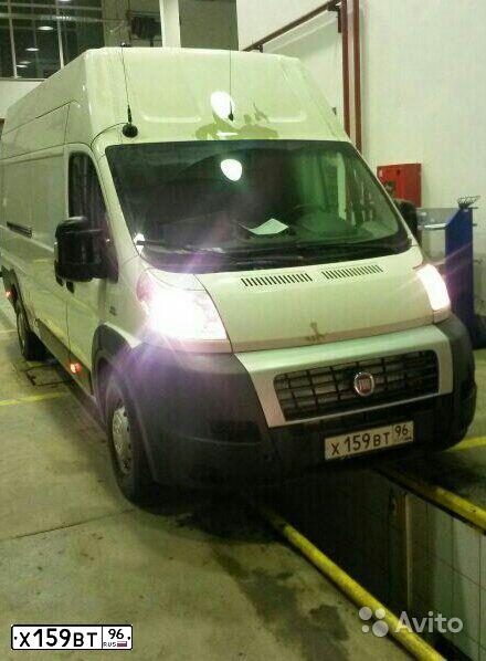 Фото автомобиля FIAT DUCATO, 2008 — госномер Х159ВТ96. Цвет: БЕЛЫЙ