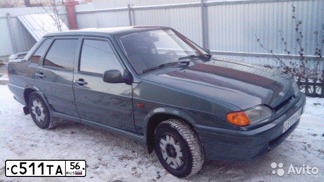 Фото автомобиля LADA 2115 SAMARA, 2010 — госномер Е659АК156. Цвет: Серо-сине-зеленый