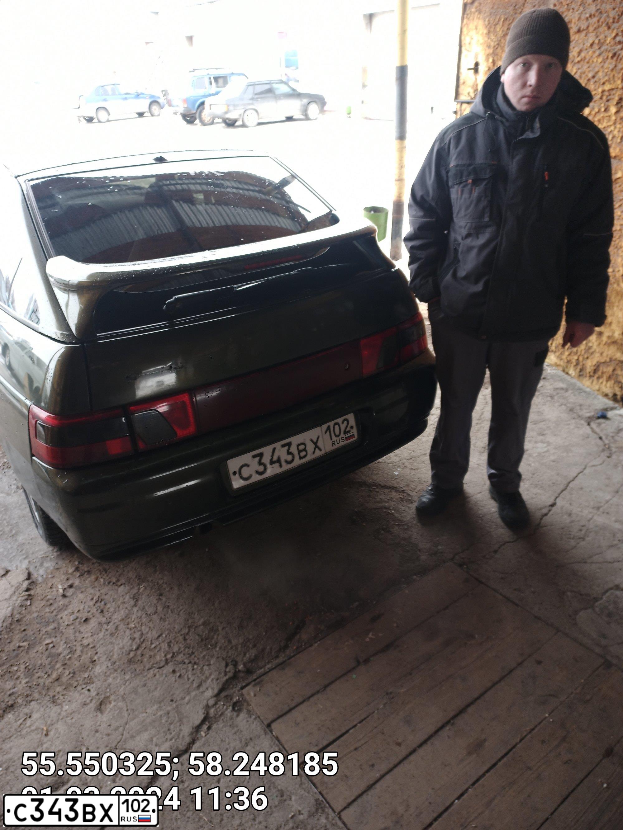 Фото автомобиля LADA 2112, 2006 — госномер С343ВХ102. Цвет: ЗОЛОТИСТО ТЕМНО-ЗЕЛЕНЫЙ