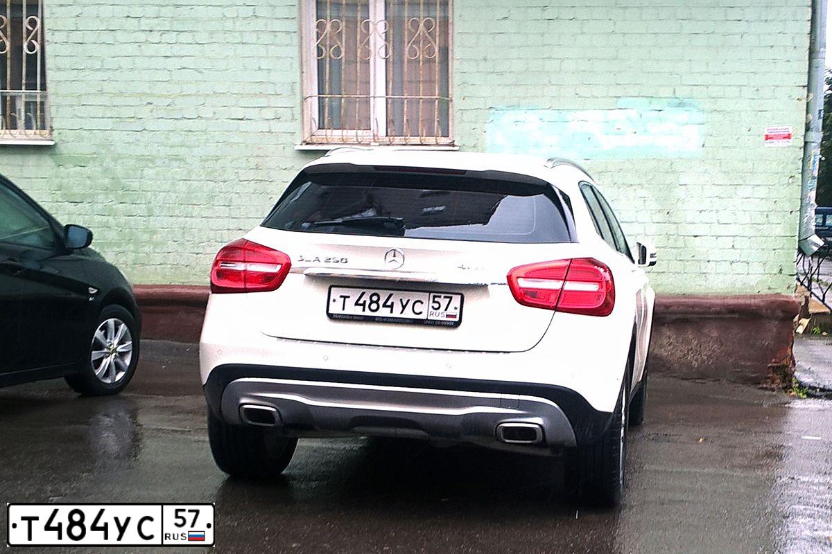 Фото автомобиля MERCEDES GLA-KLASSE, 2015 — госномер Т484УС57