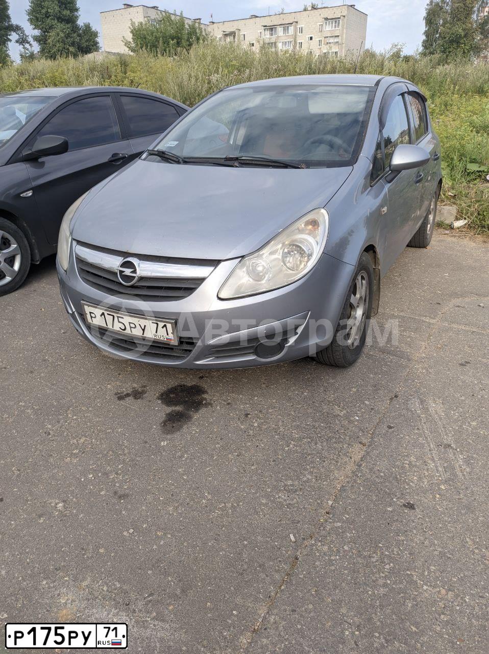 Фото автомобиля OPEL CORSA, 2008 — госномер М722ТР67
