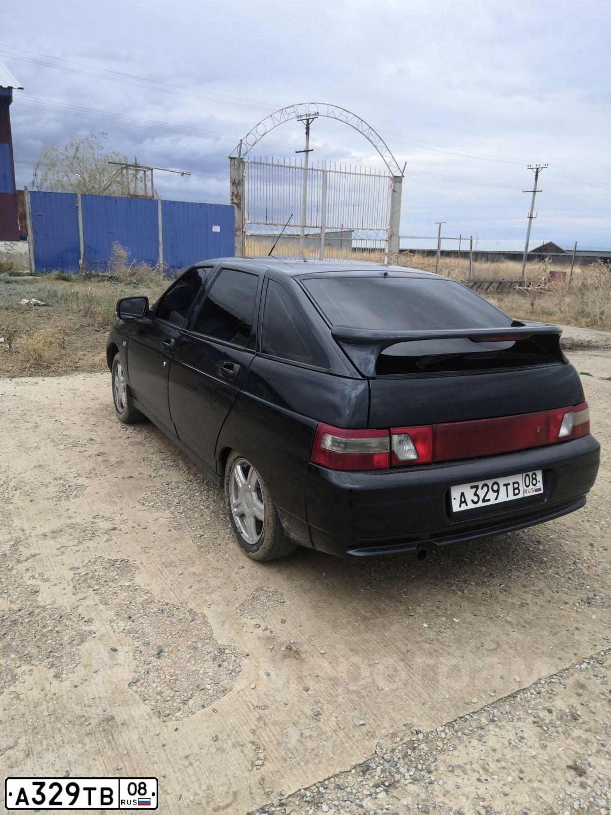 Фото автомобиля LADA 2112 LADA, 2008 — госномер А329ТВ08. Цвет: ГРАФИТОВЫЙ МЕТАЛЛИК
