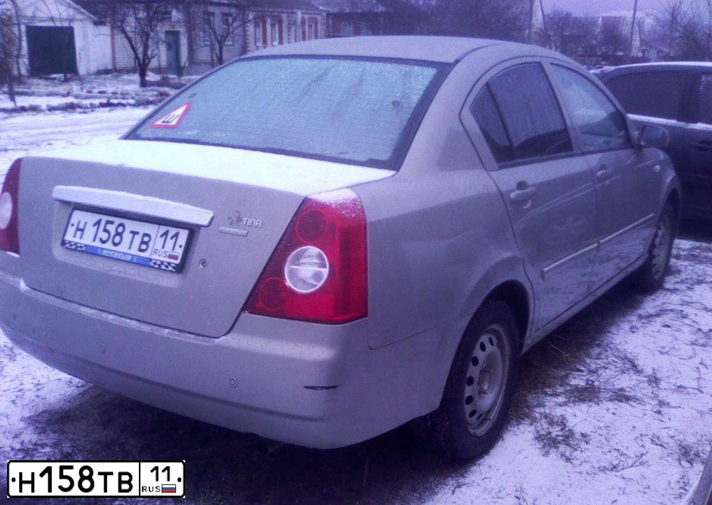 Фото автомобиля TAGAZ VORTEX ESTINA, 2009 — госномер К674ВТ126. Цвет: СВЕТЛО-БЕЖЕВЫЙ