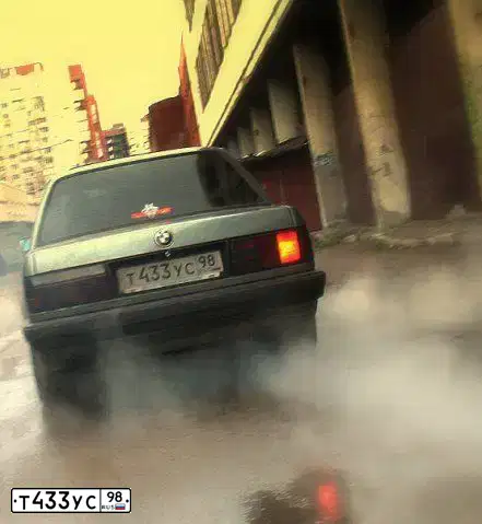 Фото автомобиля BMW SERIE 3, 1989 — госномер Т433УС98