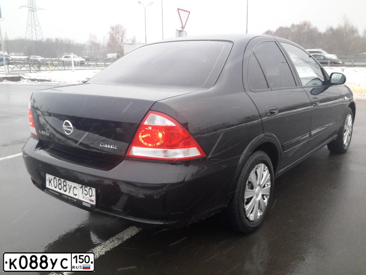 Фото автомобиля NISSAN ALMERA CLASSIC, 2008 — госномер У599УО797
