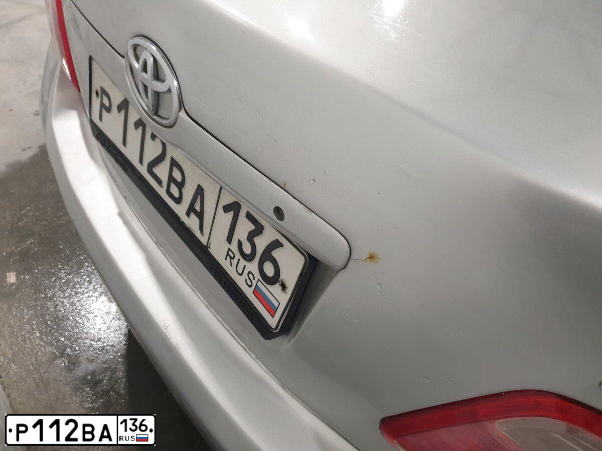 Фото автомобиля TOYOTA CAMRY, 2008 — госномер Р112ВА136. Цвет: СЕРЕБРИСТЫЙ