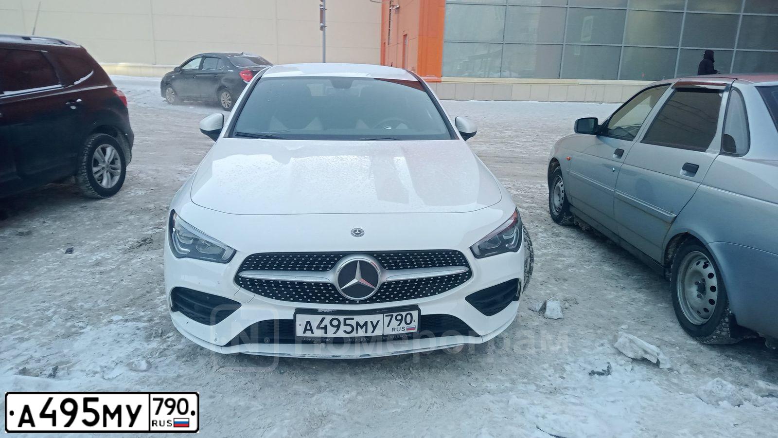 Фото автомобиля MERCEDES CLA-KLASSE, 2019 — госномер Р223ВС76