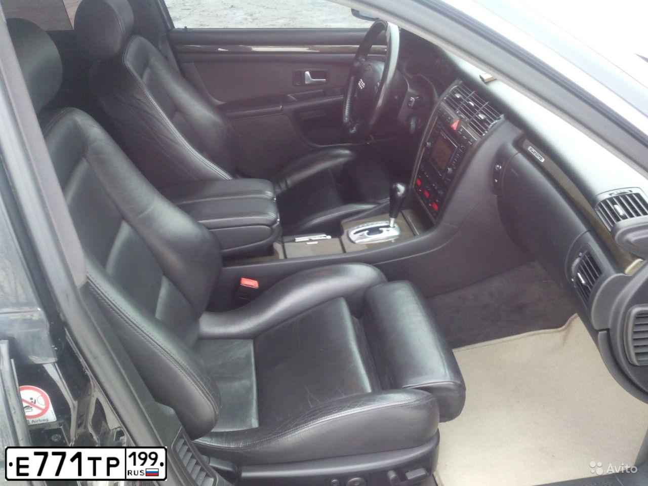 Фото автомобиля AUDI S8, 2000 — госномер С800МК97. Цвет: ЧЕРНЫЙ