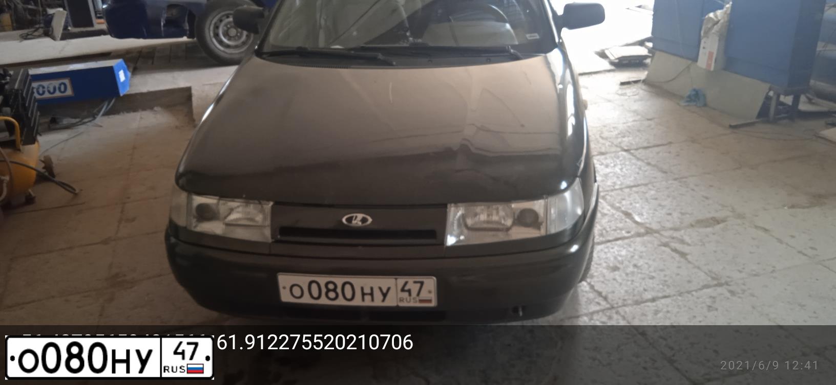 Фото автомобиля LADA 2111, 2005 — госномер Н224СН196. Цвет: Темно-зеленый