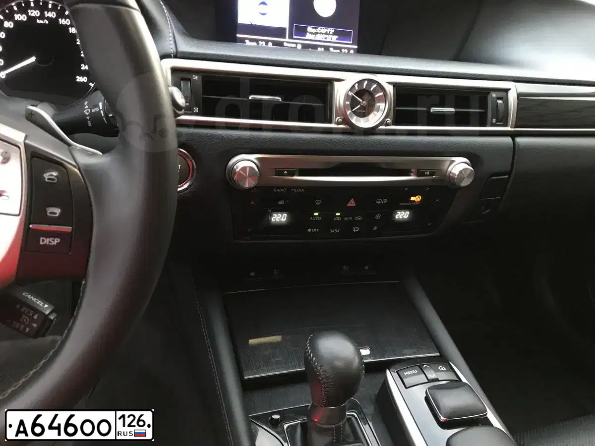 Фото автомобиля LEXUS GS, 2012 — госномер В659ТС89. Цвет: Белый
