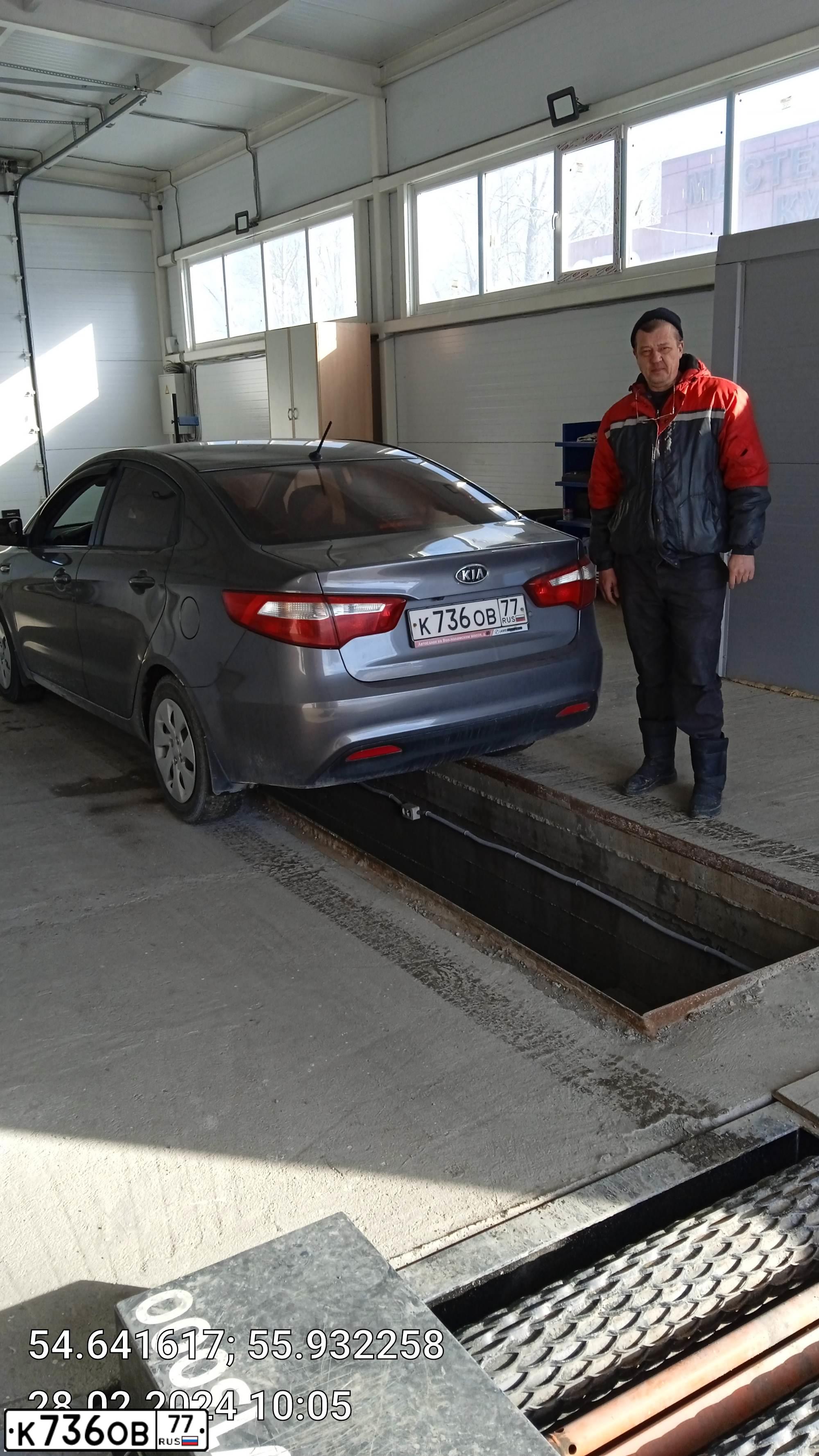 Фото автомобиля KIA RIO, 2012 — госномер М231КТ702