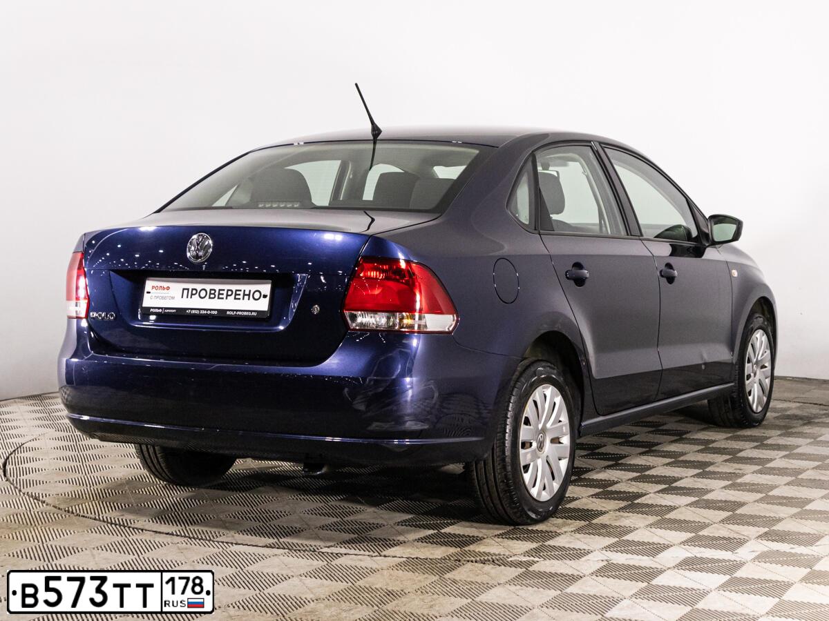 Фото автомобиля VOLKSWAGEN POLO, 2014 — госномер Т550РМ198
